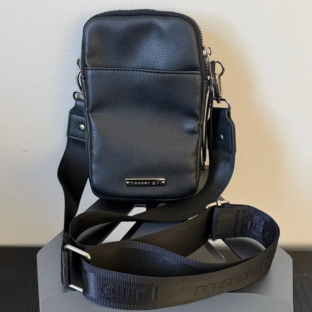 Crossbody Bag (Madden Girl, Black)🖤